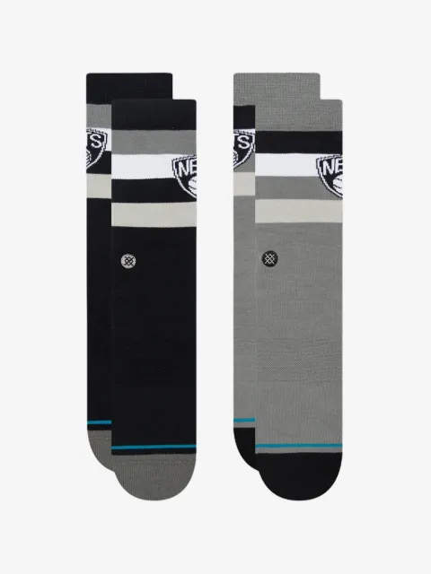 Stance x Brooklyn Nets striped socks