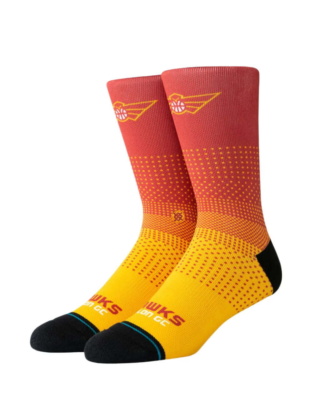 Stance NBA Atlanta Hawks Talon GC sokken Rood