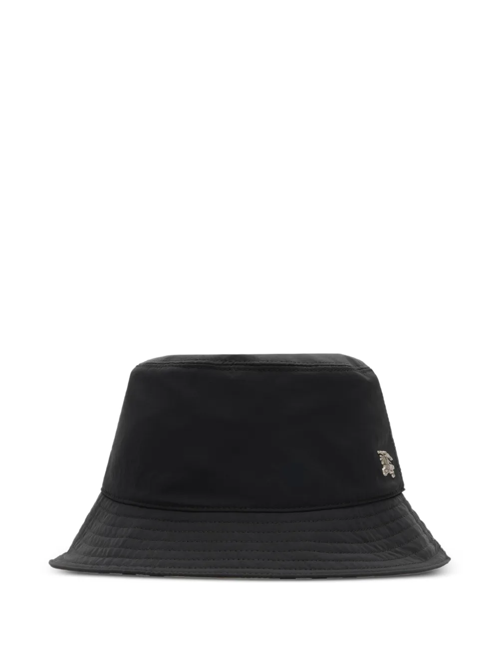 Burberry Cappello bucket in nylon - Nero