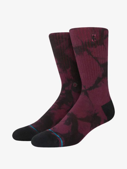 Stance x NBA Logoman tie-dye socks