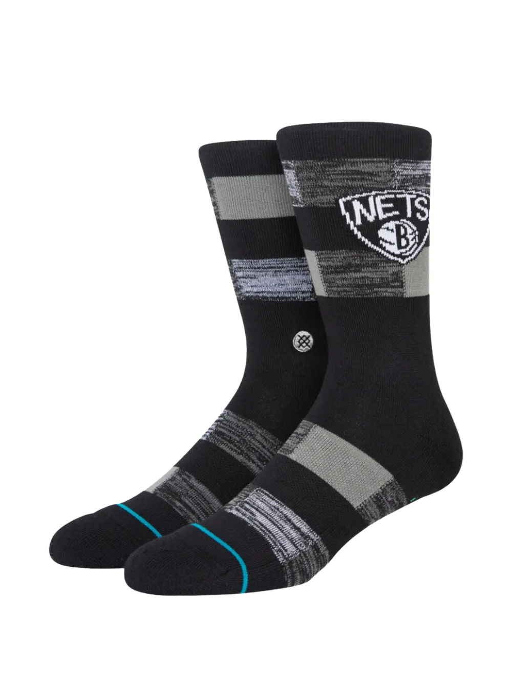 Stance x Brooklyn Nets Cryptic sokken Zwart