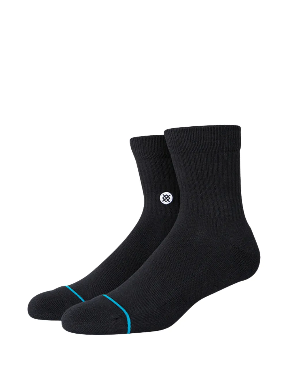 Stance Icon Quarter sokken Zwart