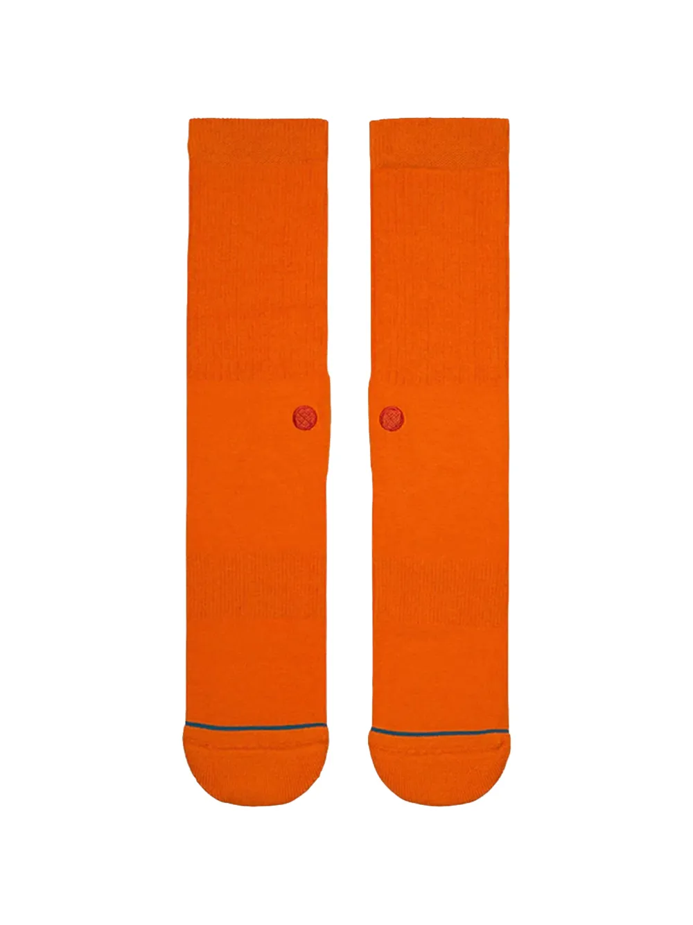 Stance Icon geribbelde sokken Oranje