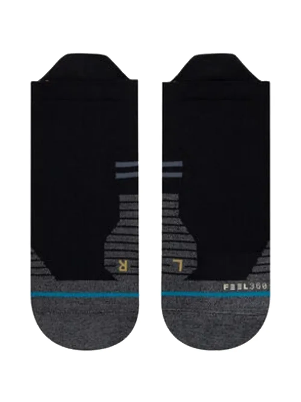 Stance Run Ultralight Tab sokken Zwart
