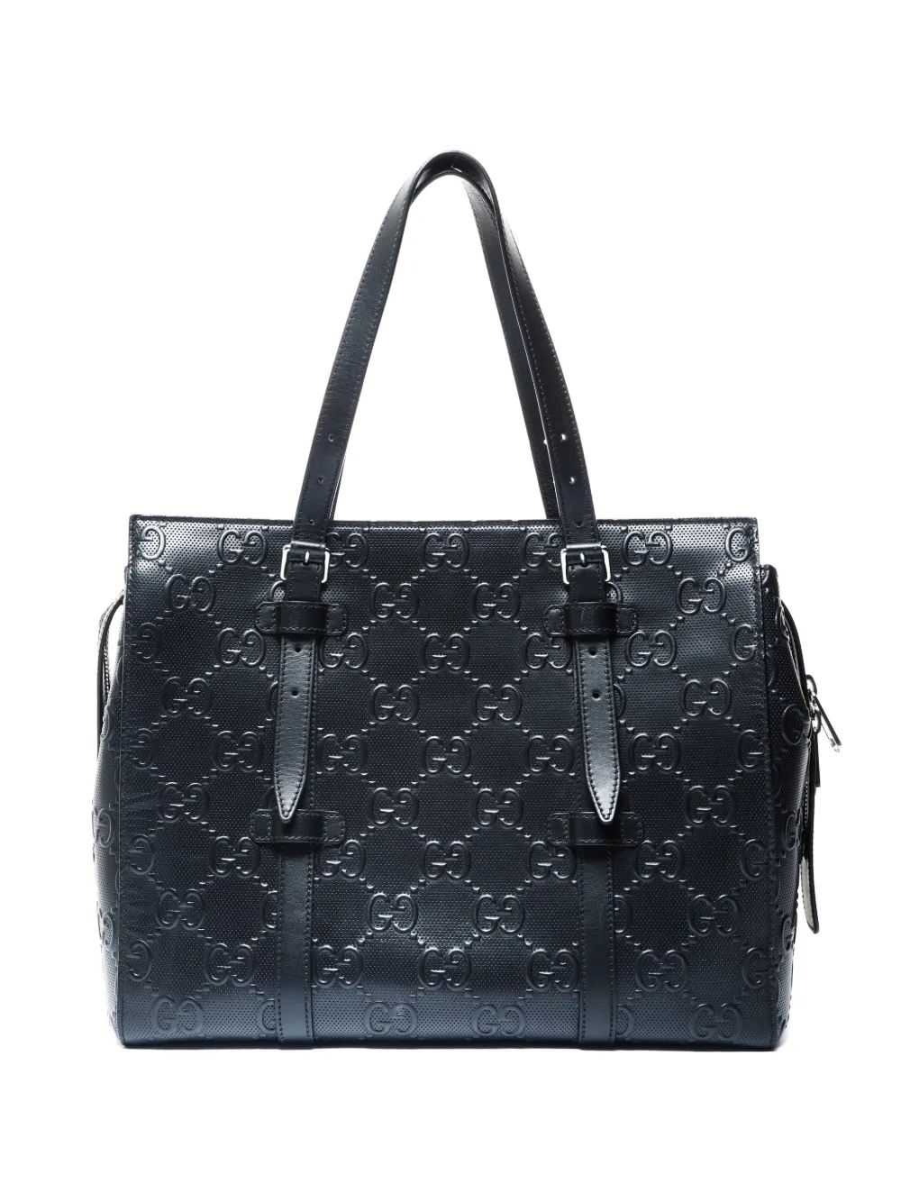 Gucci Pre-Owned 2018-2021 GG embossed tote bag - Schwarz