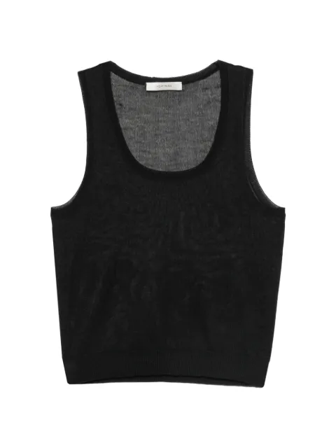 IVORY PARIS Top Serena con scollo ampio