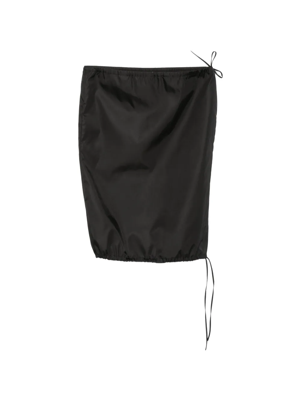Prada drawstring skirt - Nero