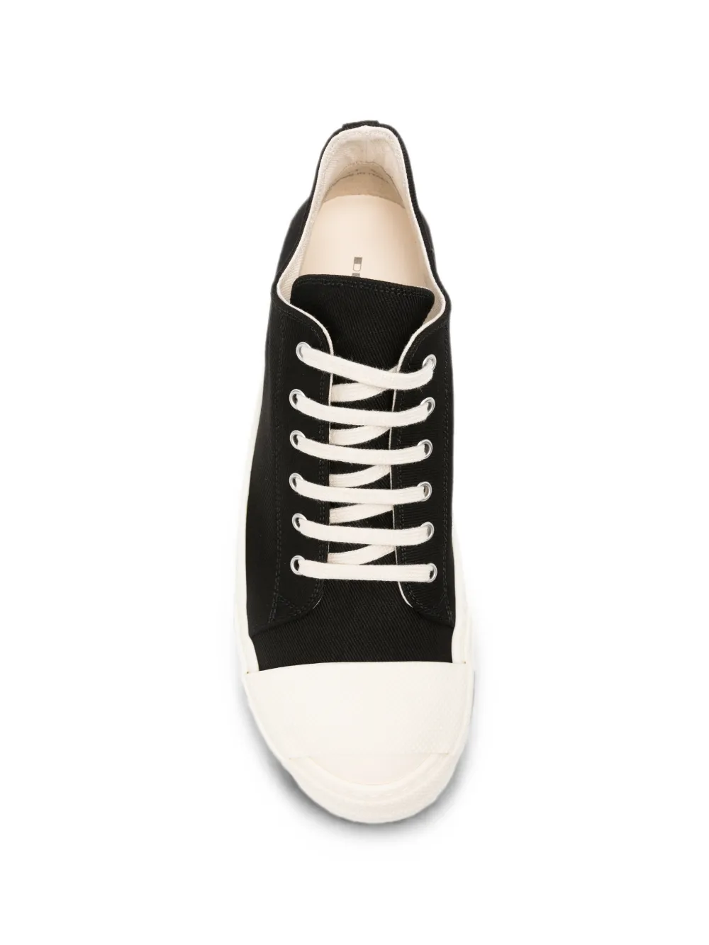 Rick Owens DRKSHDW Low Sneaks lace-up sneakers Zwart
