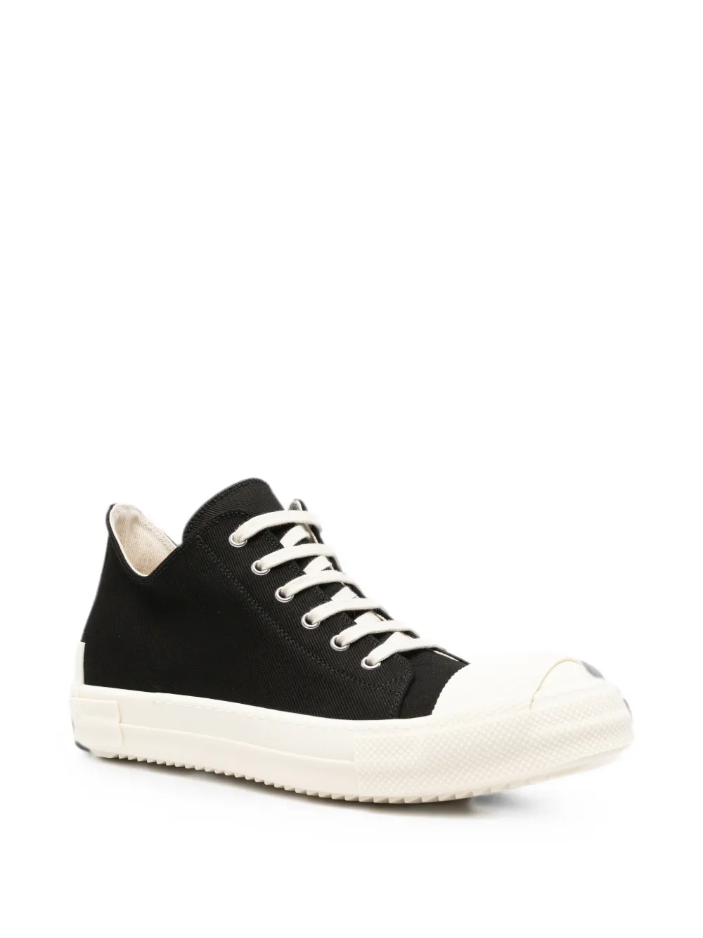 Rick Owens DRKSHDW Low Sneaks lace-up sneakers Zwart
