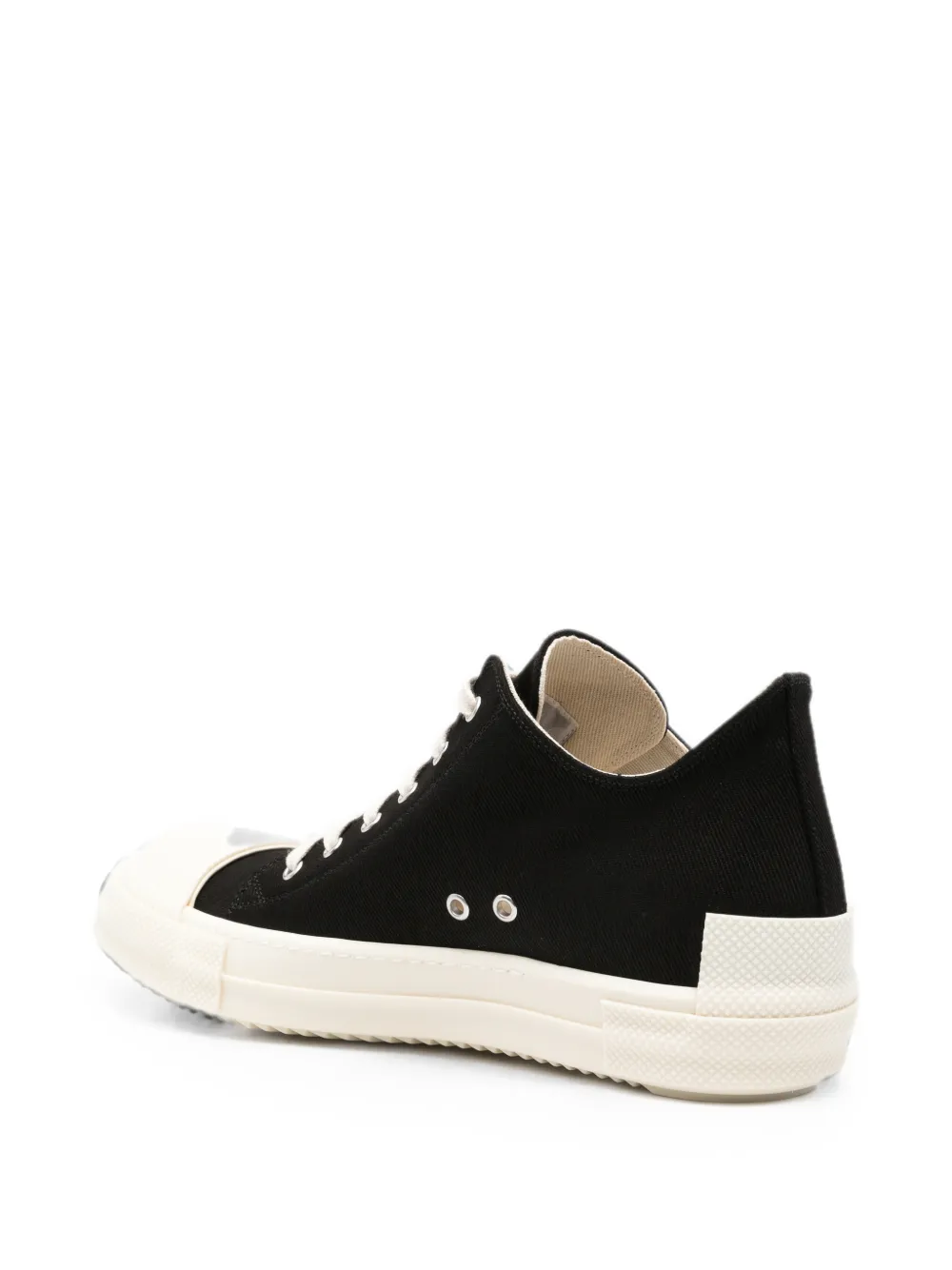 Rick Owens DRKSHDW Low Sneaks lace-up sneakers Zwart