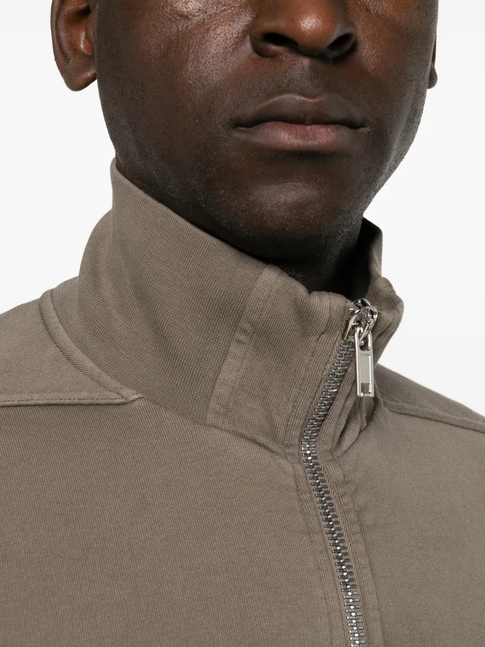 Rick Owens DRKSHDW Bomberjack met rits Grijs