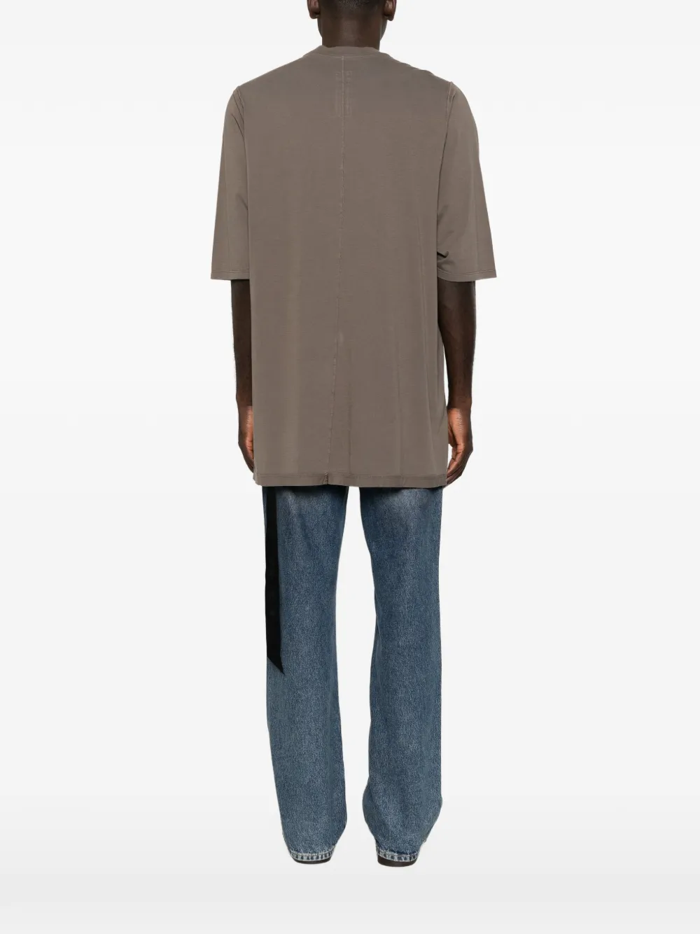 Rick Owens DRKSHDW Jumbo logo-print T-shirt Grijs