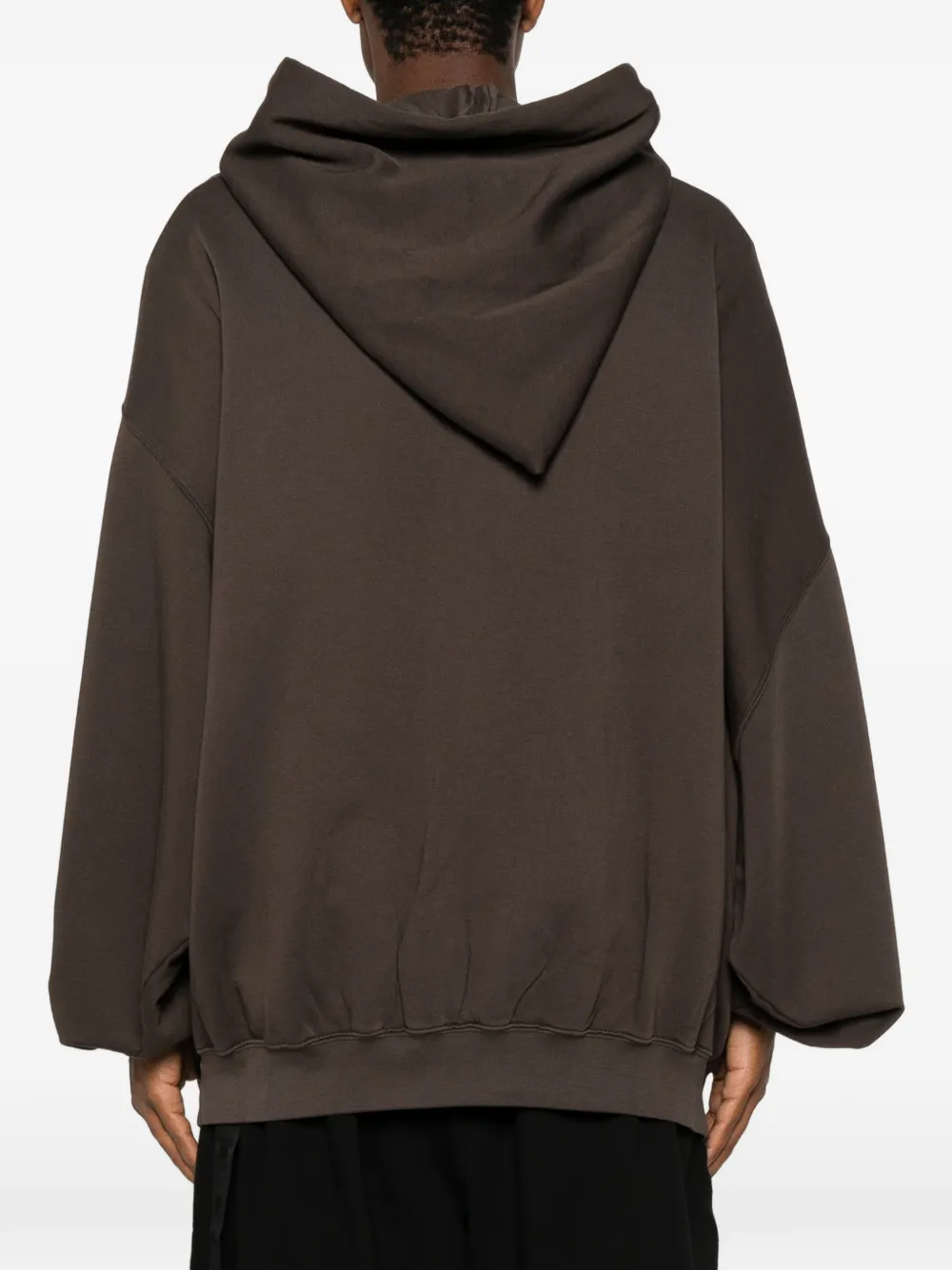 Rick Owens DRKSHDW Mountain hoodie met rits Bruin