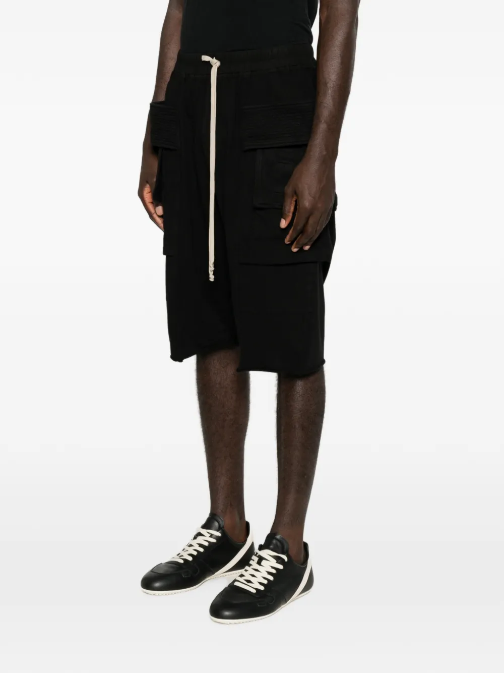 Rick Owens DRKSHDW Creatch shorts met trekkoord Zwart