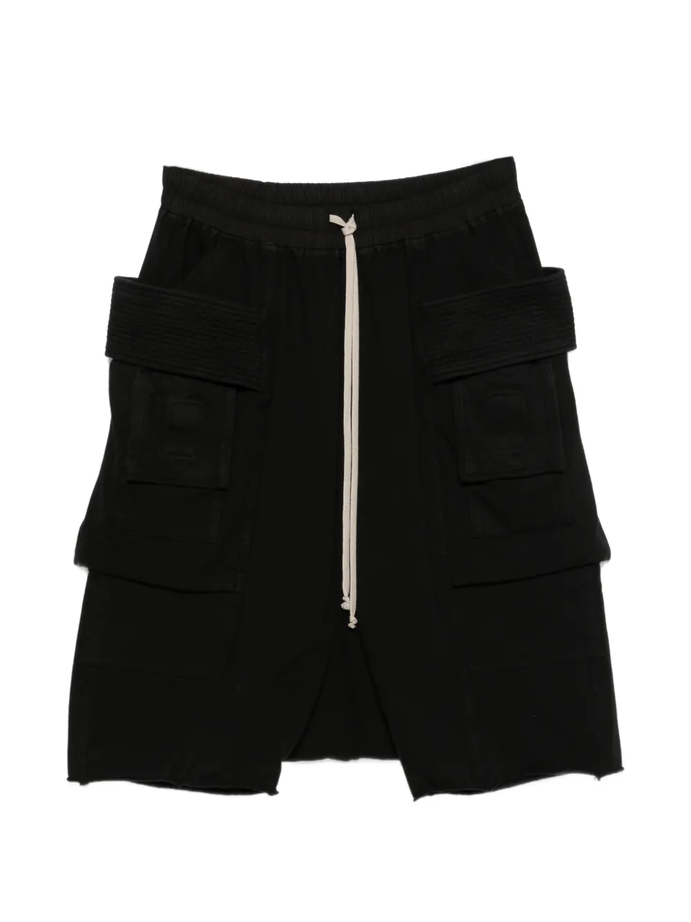 Rick Owens DRKSHDW Creatch drawstring pocket shorts - Schwarz