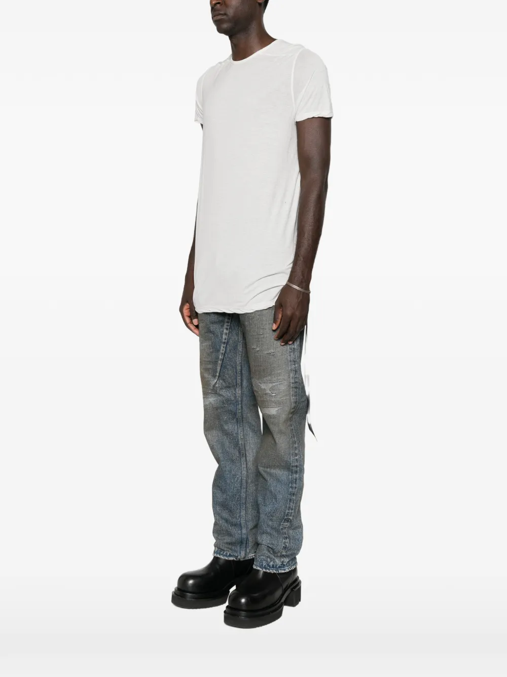 Rick Owens DRKSHDW Level T-shirt Wit