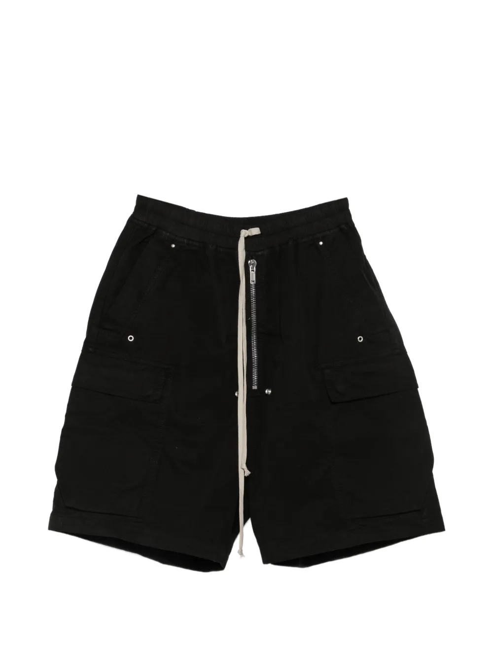 Rick Owens DRKSHDW Cargobela drawstring-waist cargo shorts - Schwarz
