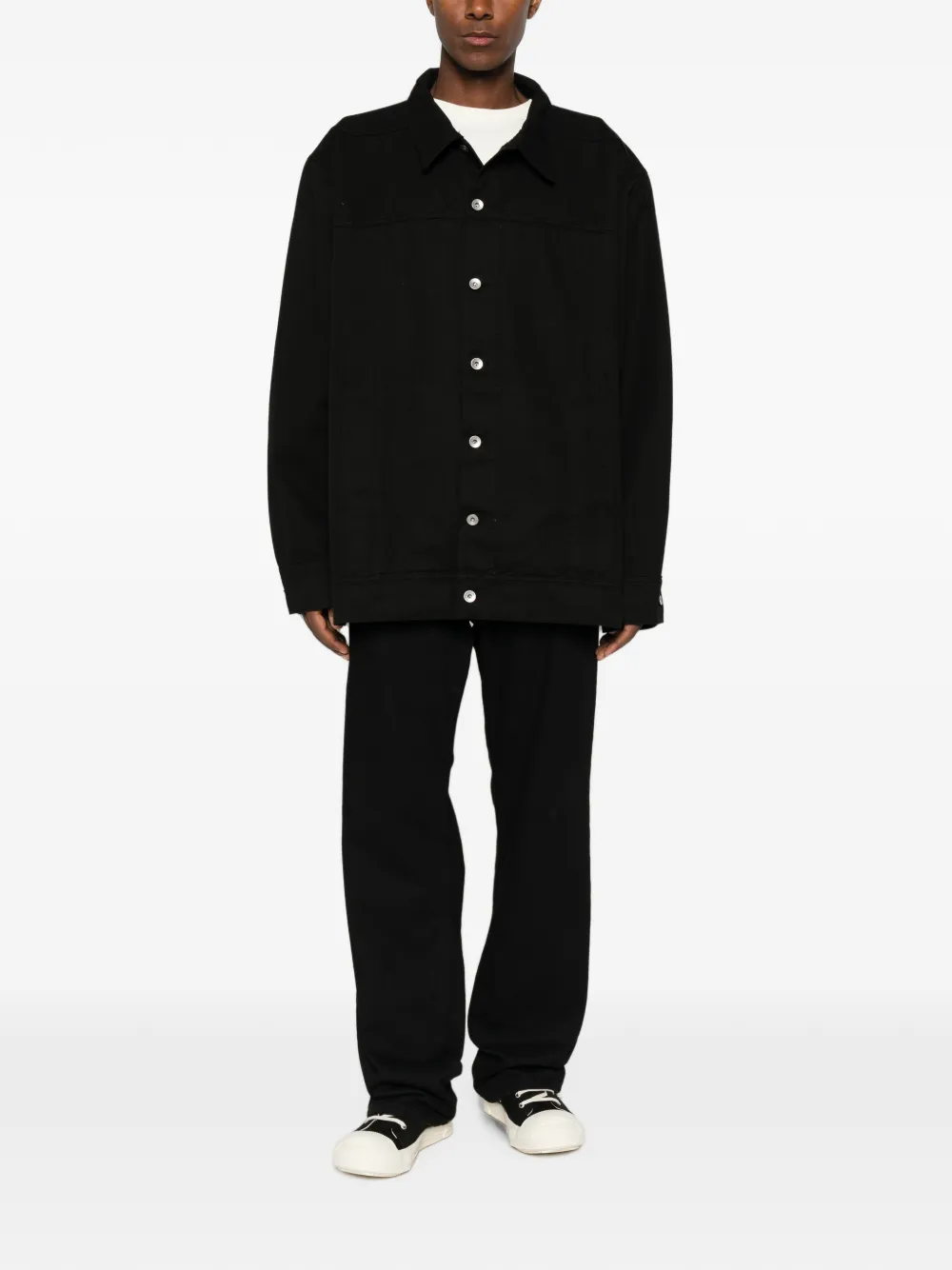 Rick Owens DRKSHDW Jumbo cargo jack Zwart