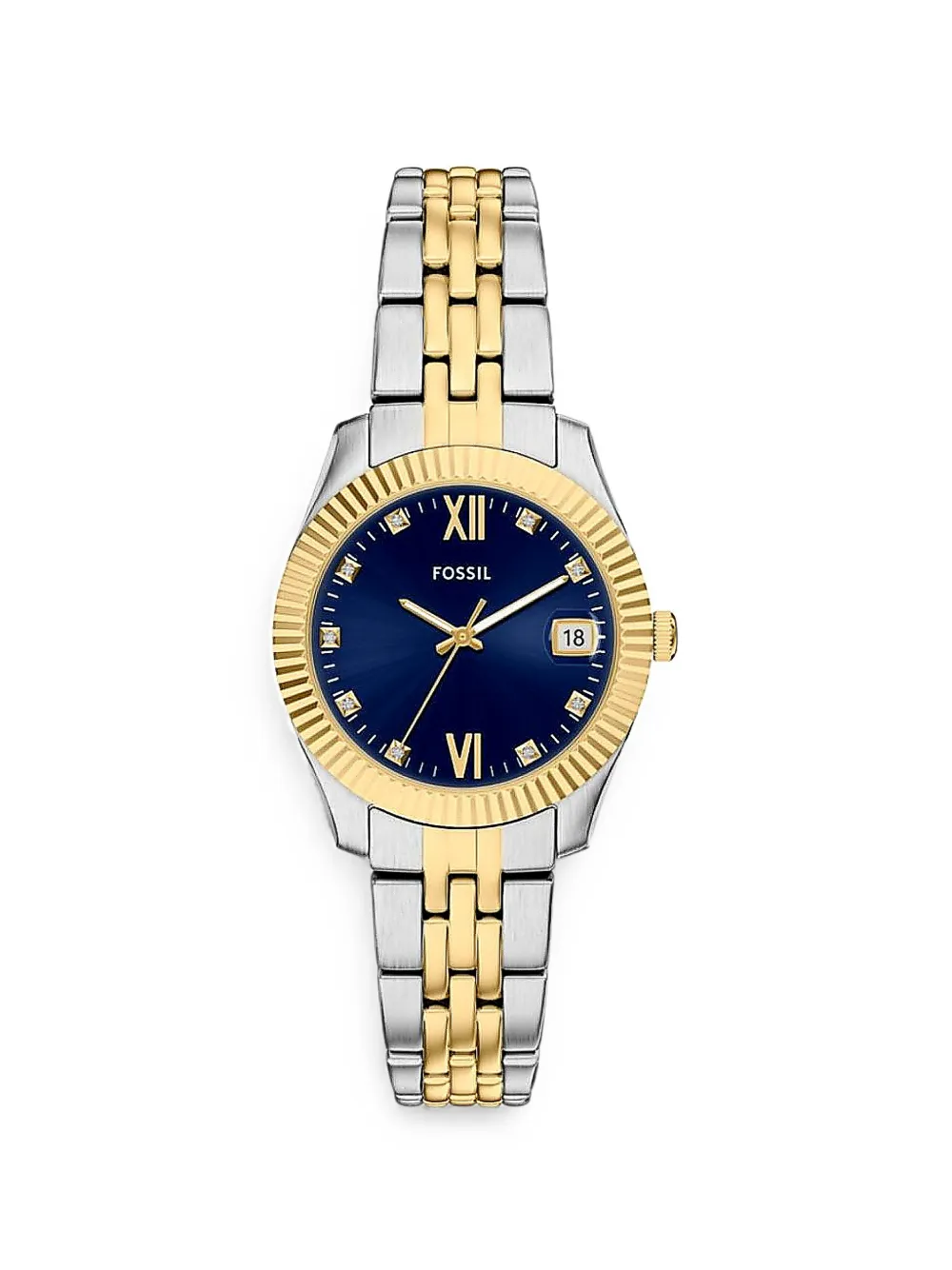  Fossil Scarlette 33mm Watch - Bleu 