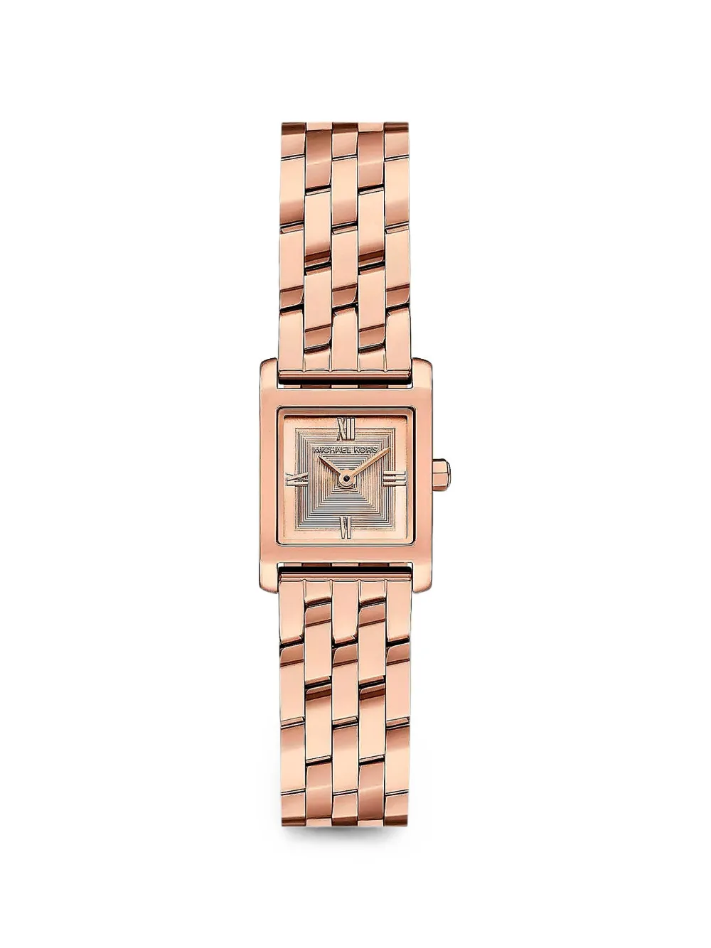 Michael Kors Georgie square-face 19mm watch - Rosa