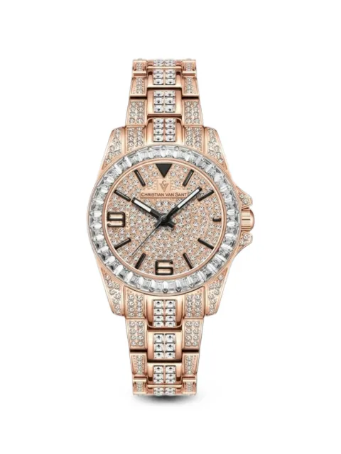 CHRISTIAN VAN SANT Majestic Armbanduhr mit Kristallen 31mm