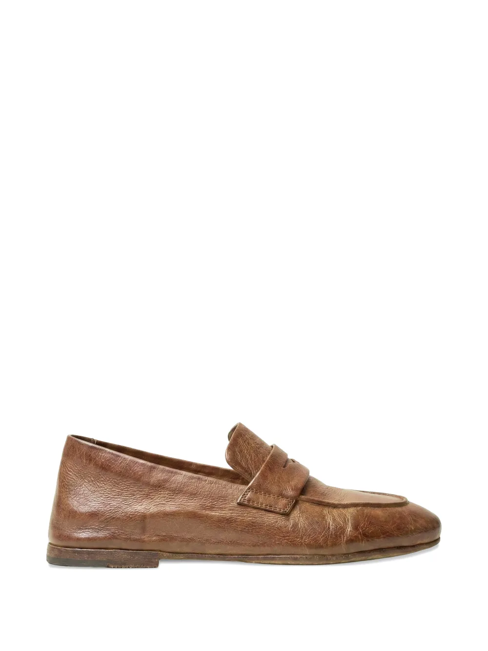 Officine Creative Blair DD 001 leather loafers - Marrone