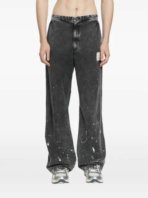 Maison MIHARA YASUHIRO distressed paint-splatter jeans