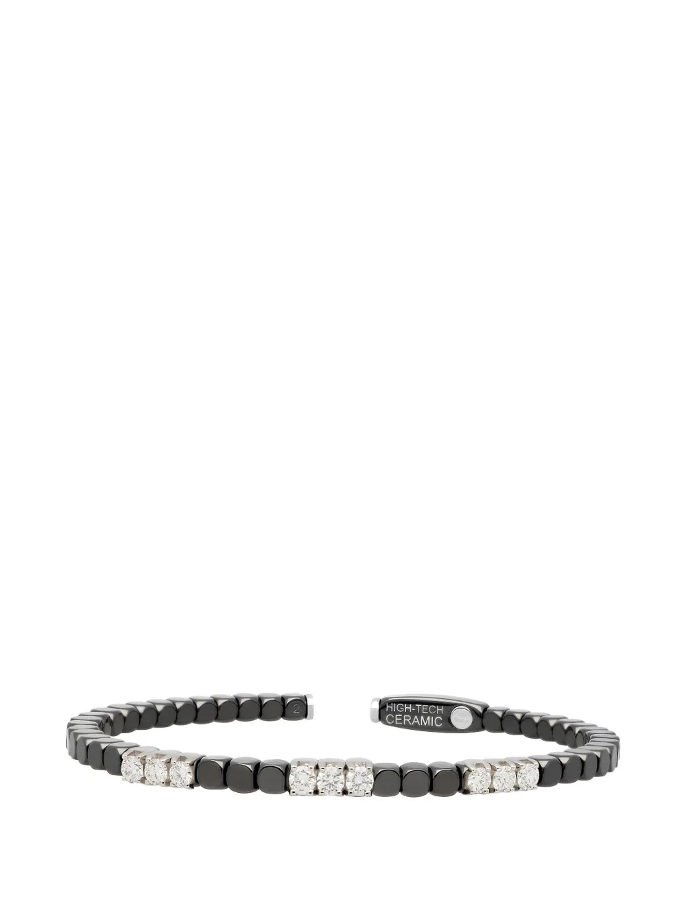 Roberto Demeglio Dado diamond-embelishment bracelet - Black