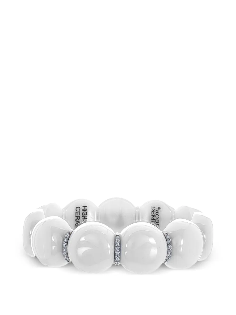 Roberto Demeglio Bracciale Dama con diamanti - Bianco