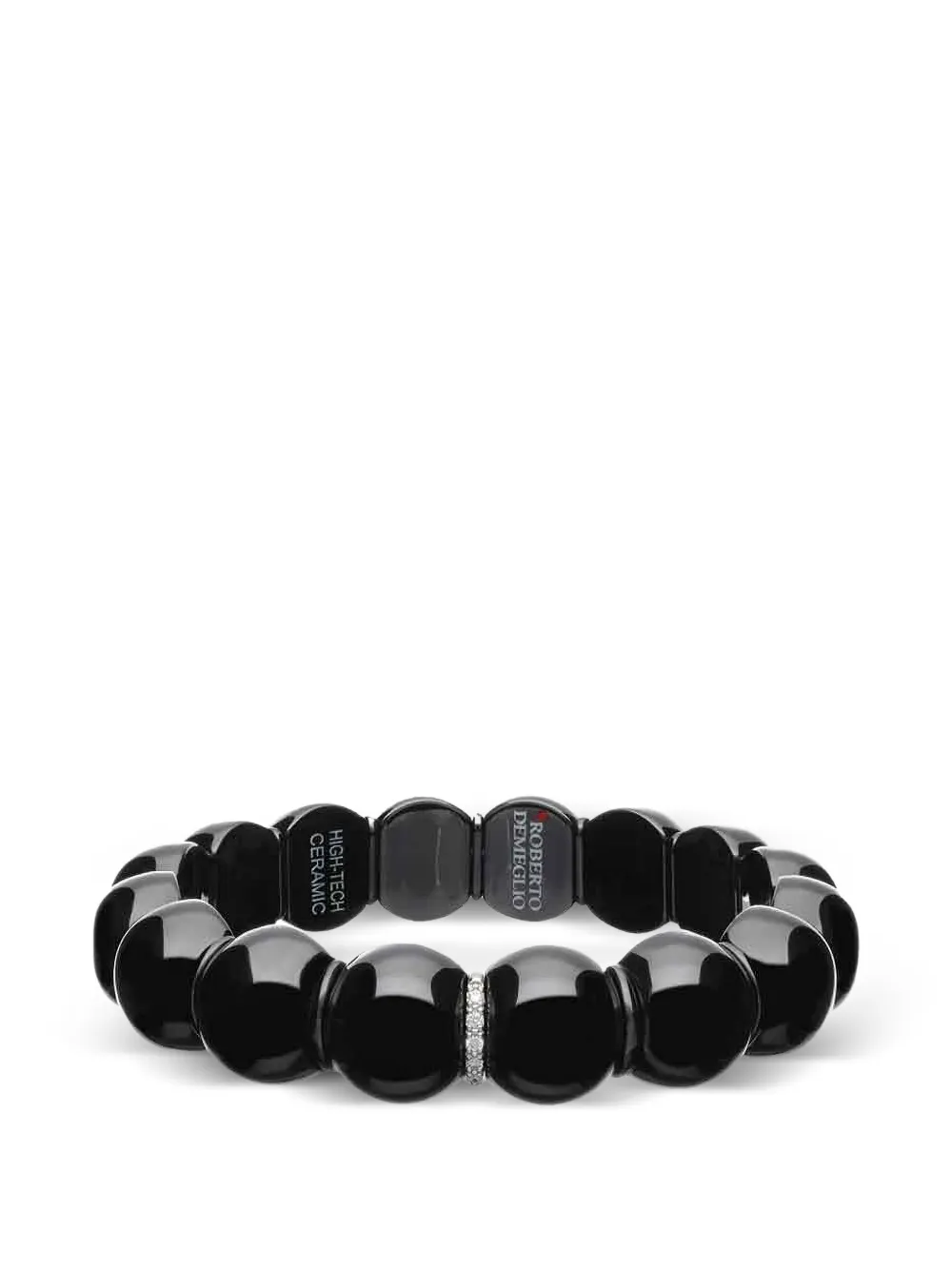 Roberto Demeglio Dama Armband mit Diamanten - Schwarz