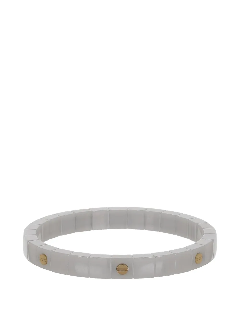 Roberto Demeglio Scacco Vite Schraubenarmband - Weiß
