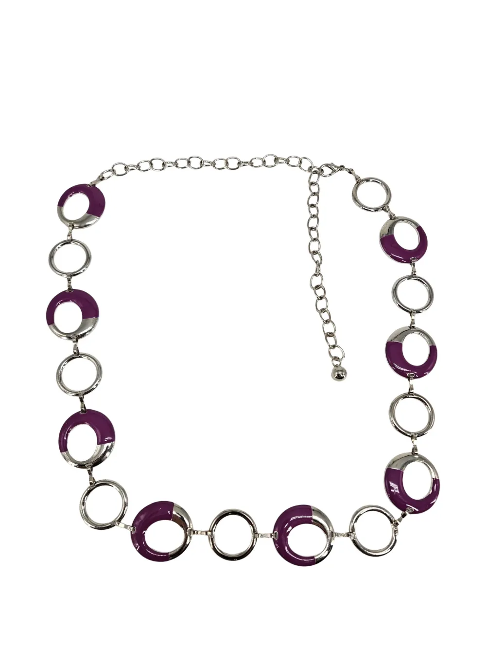Madison chain belt - Argento