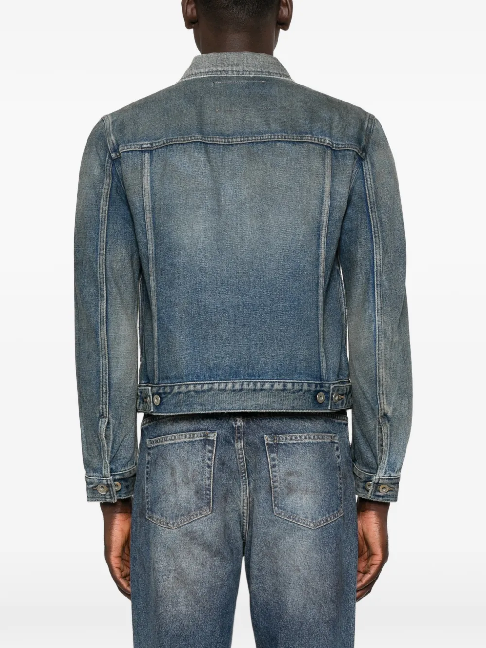 Rick Owens DRKSHDW Stargroves denim jacket Blauw