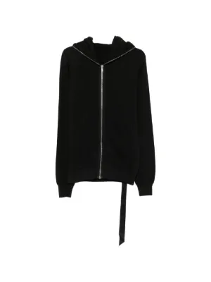 Helmut Lang Mohawk Full Zip-up Hoodie | Black | FARFETCH GE