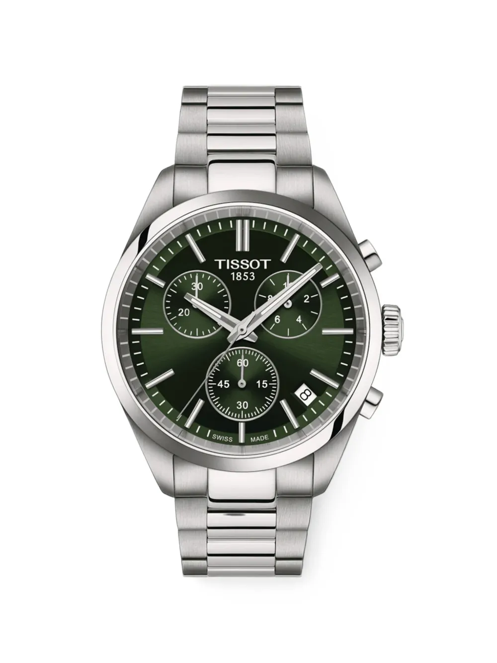 Tissot PR 100 chronograph 40mm watch - Verde