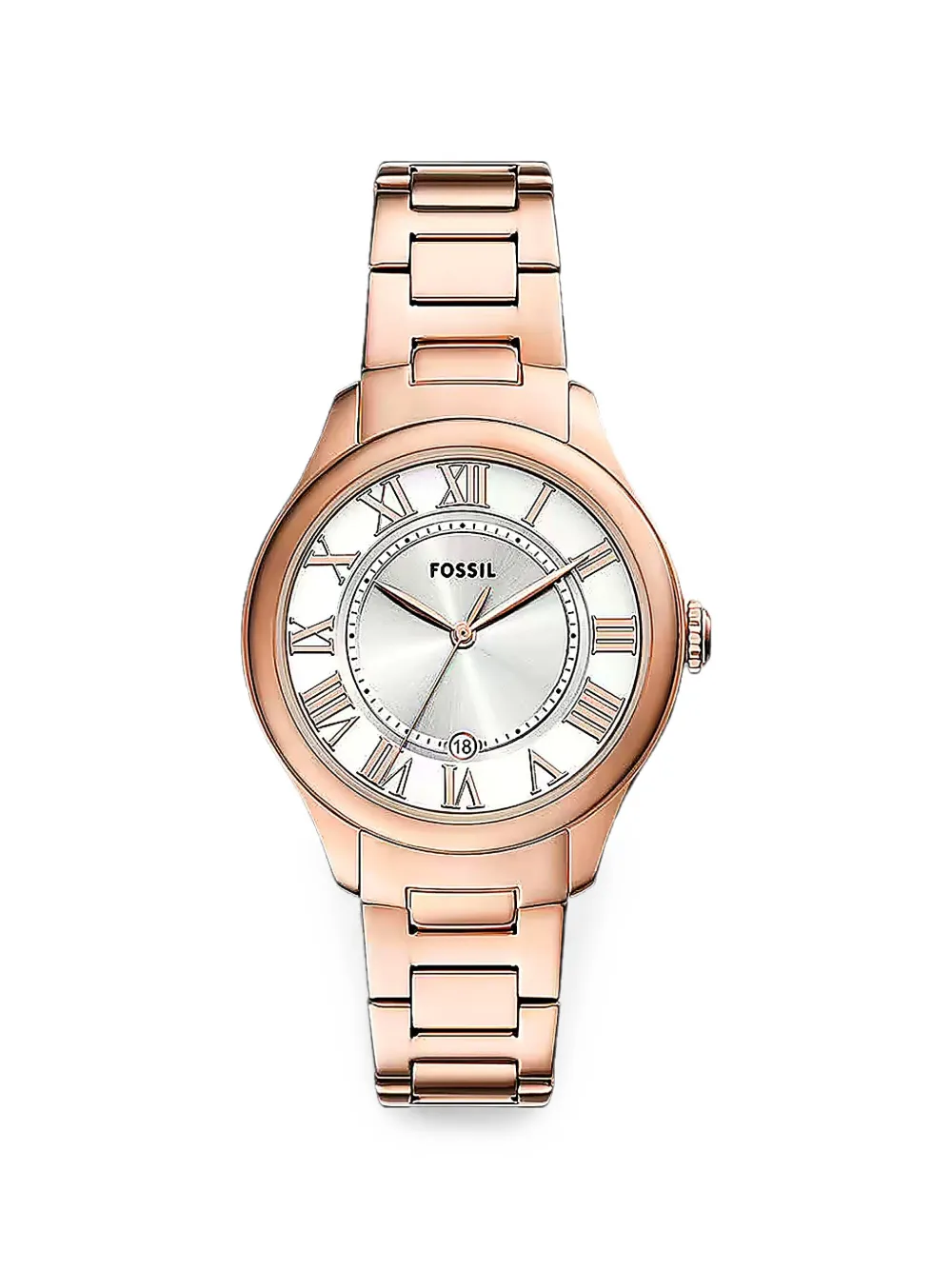 FOSSIL Gilmore three-hand 38mm watch - Argento