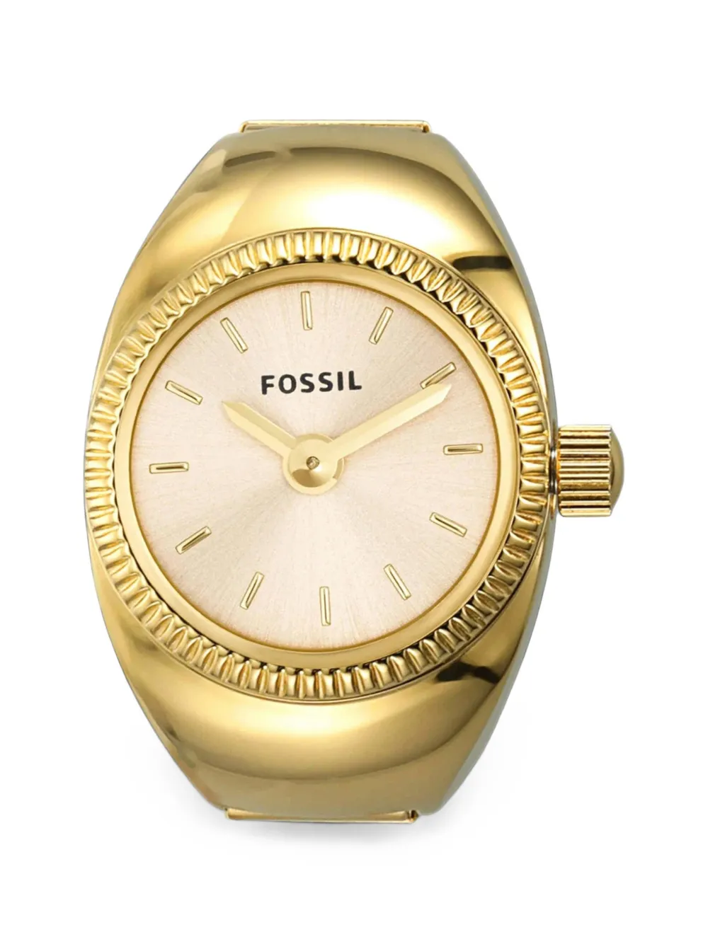 Fossil Logo-print 15mm Watch In 뉴트럴