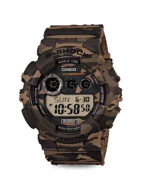 Casio G-Shock camouflage 51.2mm watch