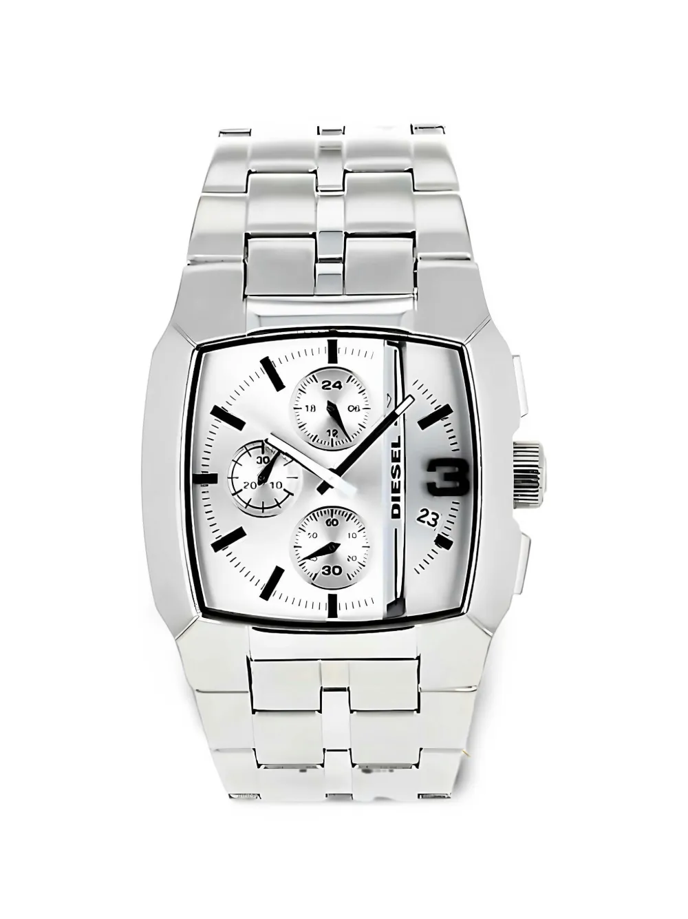 Diesel tonneau-face 40mm watch - Silber