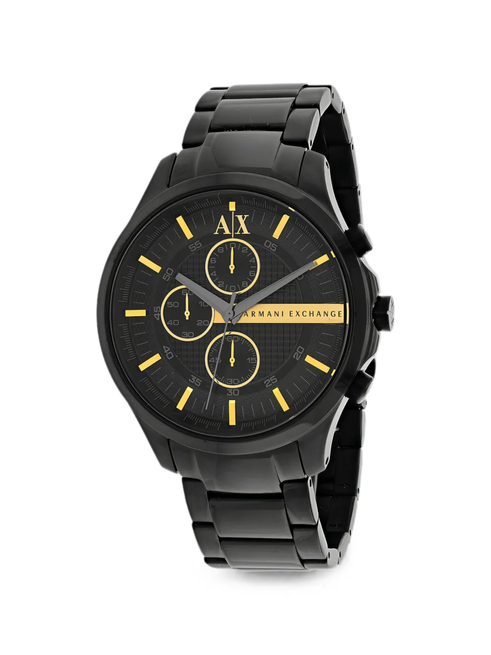 Armani Exchange logo-detail 46mm watch - Nero
