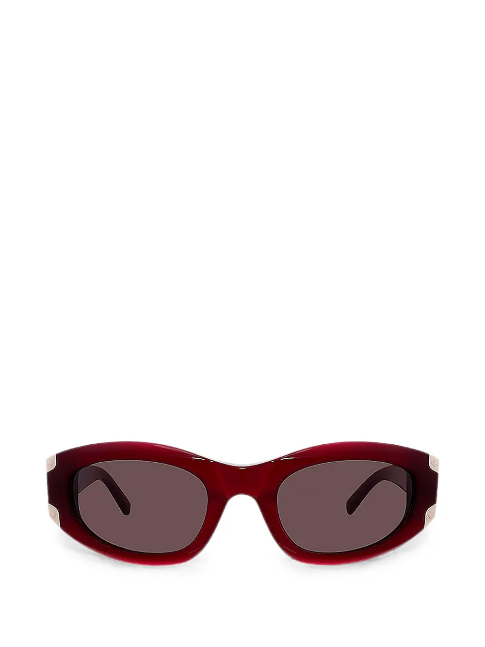 MCM oval-frame sunglasses - Rosso
