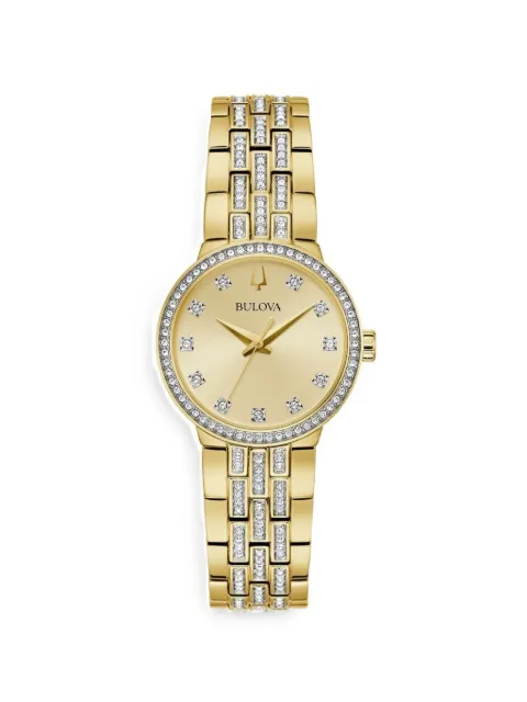 Bulova Crystal 29mm watch