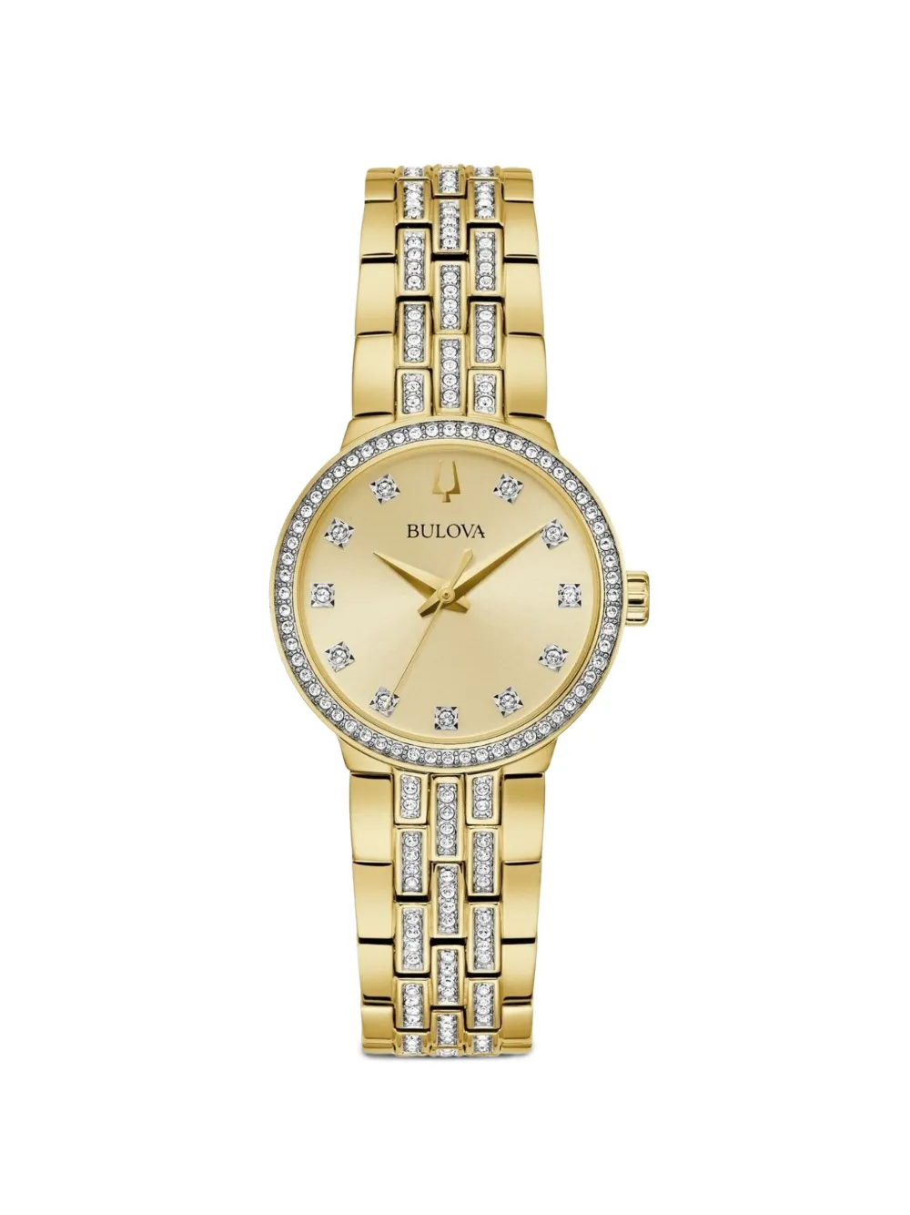 Bulova Crystal 29mm watch - Gold