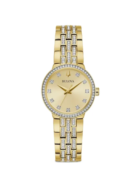 Bulova Crystal 29mm watch