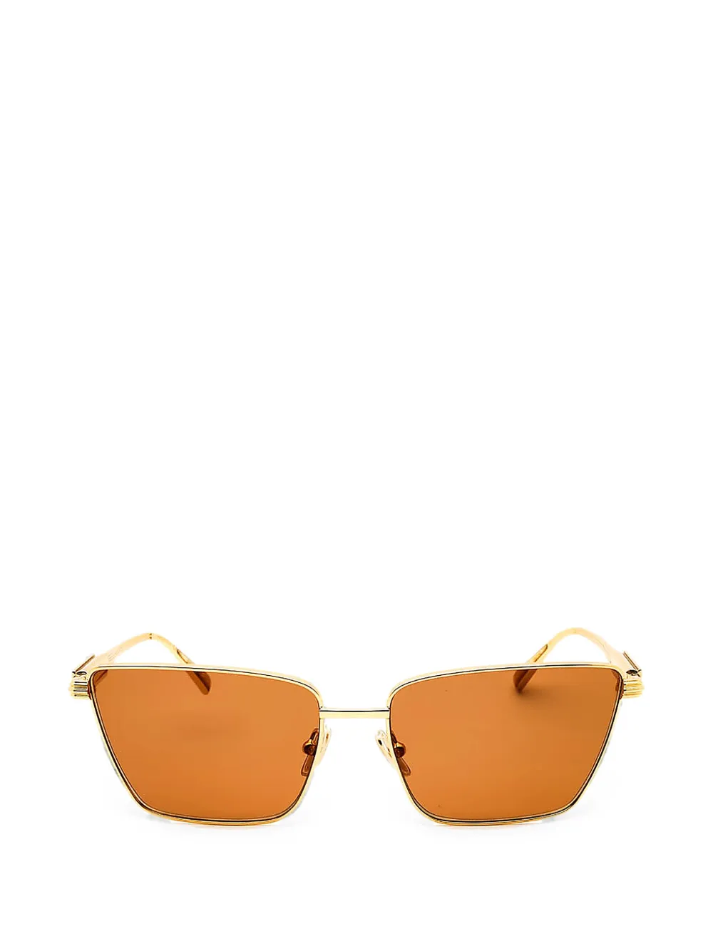 Ferragamo cat-eye frame sunglasses - Gold