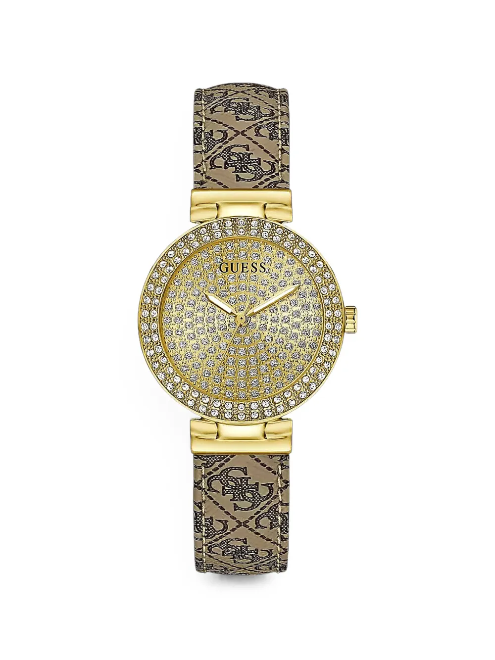 GUESS USA logo-detail 32mm watch - Oro