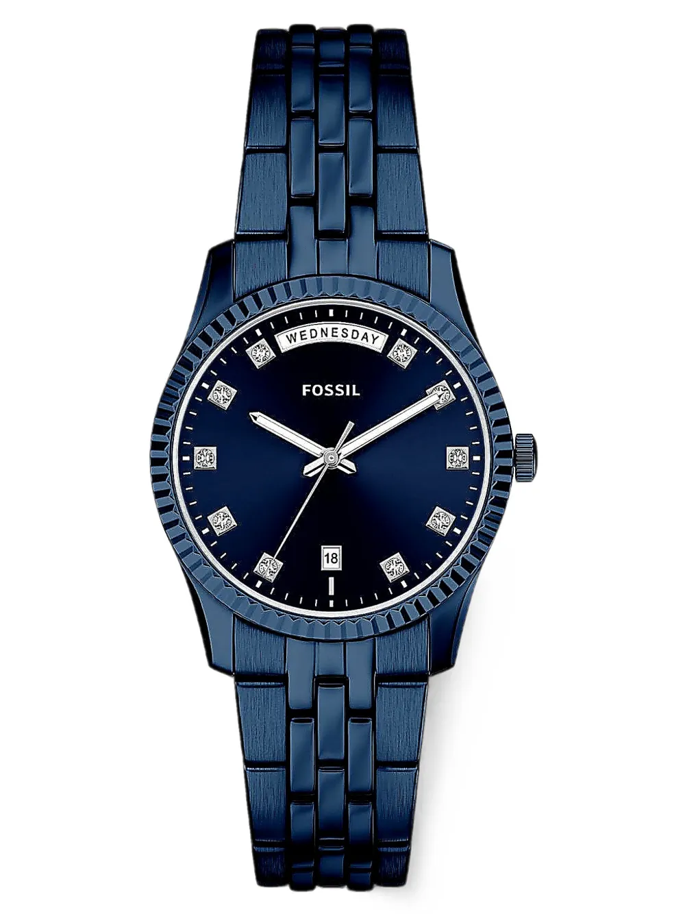  Fossil Scarlette 34mm Watch - Bleu 