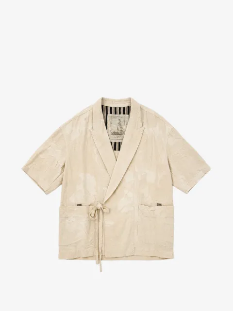 Ziggy Chen camisa con solapas de muesca