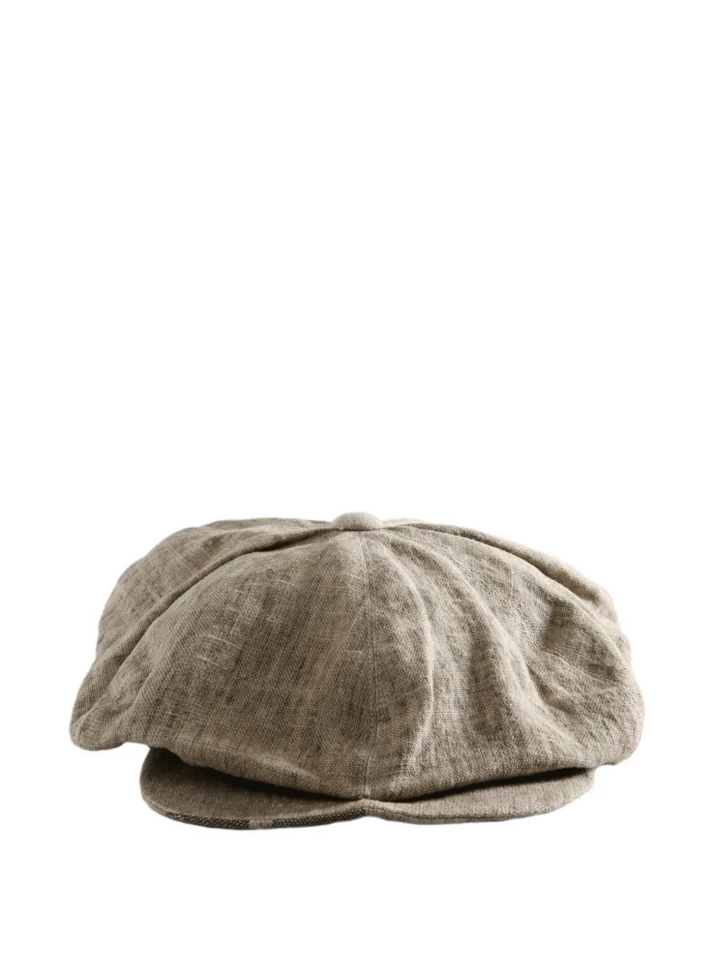 Ziggy Chen panelled tie-fastening hat - Toni neutri