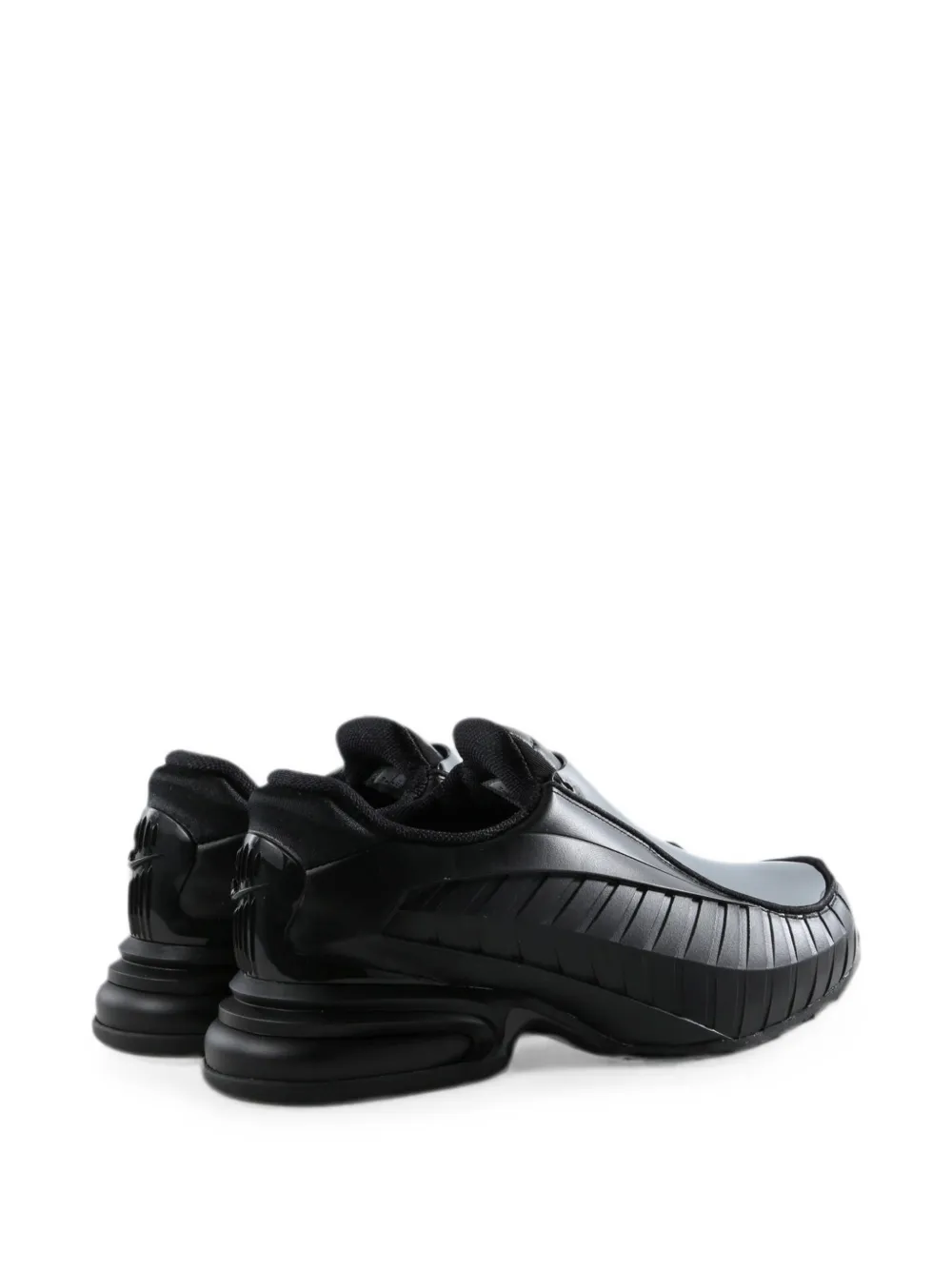 Comme des Garçons Homme Plus panelled slip-on sneakers Zwart